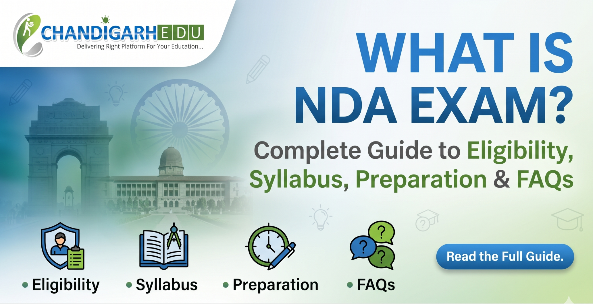 What is NDA Exam? Complete Guide to Eligibility, Syllabus, Preparation & FAQs