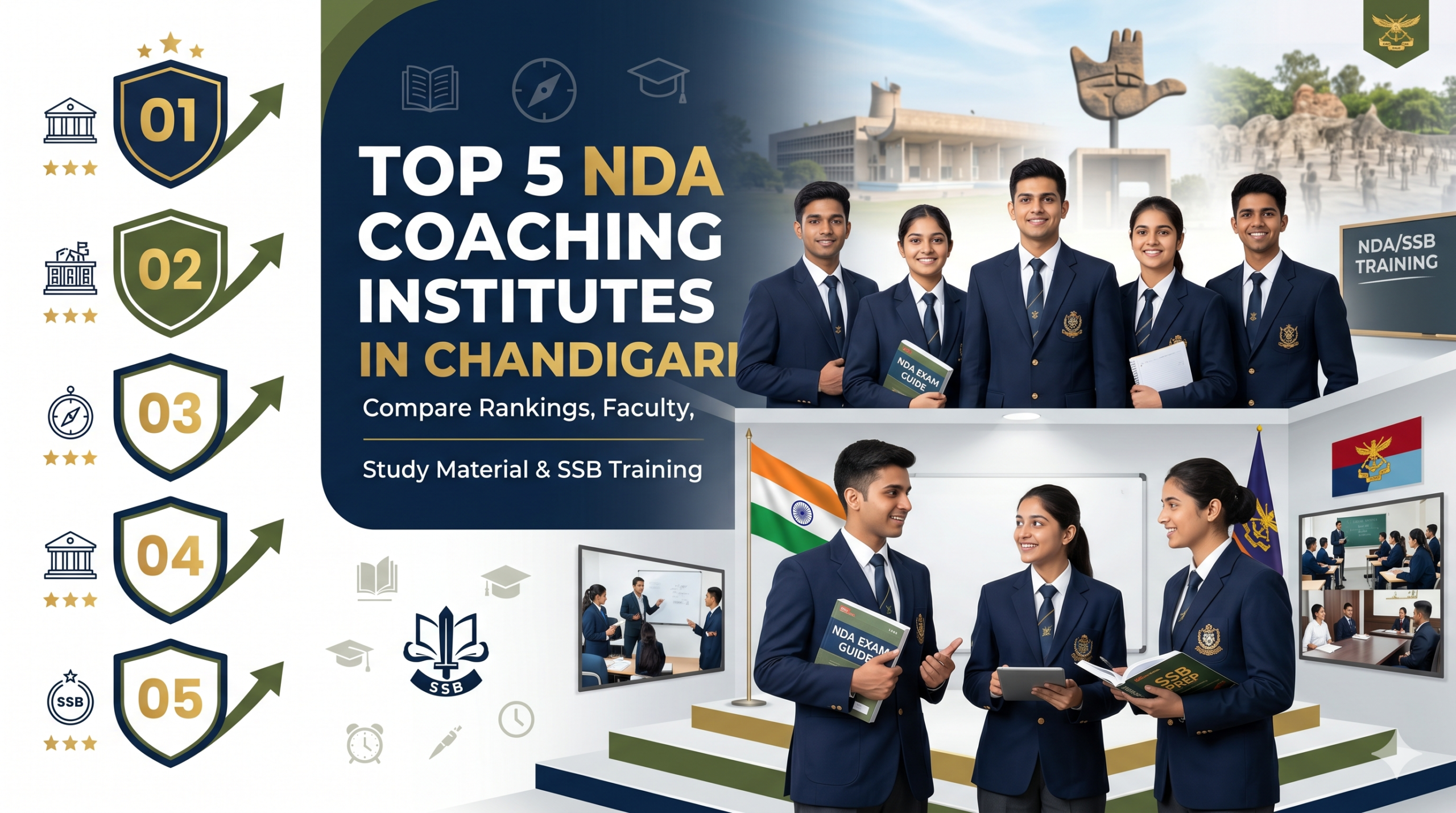 Top 5 NDA Coaching Institutes in Chandigarh